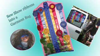 Show Ribbon Garment Bag